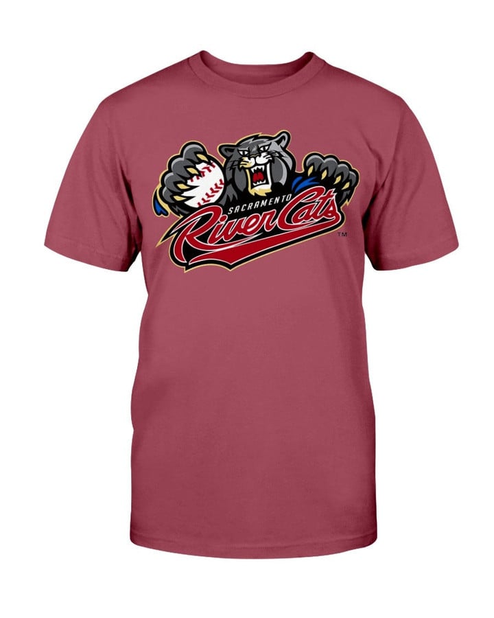 River Cats Baseball T Shirt 211012