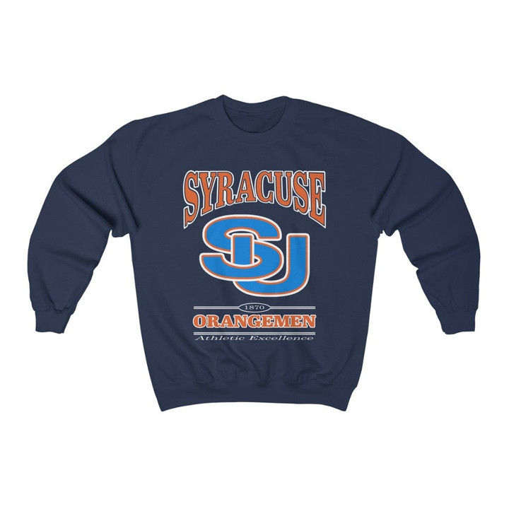 Vintage 90S Syracuse University Sweatshirt 211101