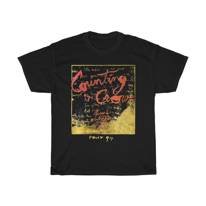 Vintage 90S Counting Crows 1994 Tour Band Unisex Heavy Cotton Tee 211029