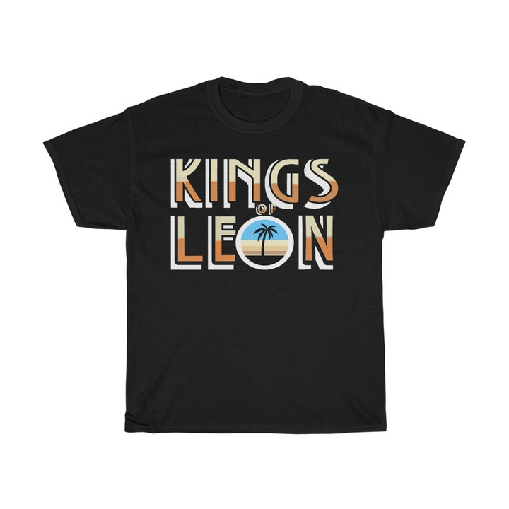 Vintage Style Kings Of Leon Unisex Heavy Cotton Tee 211028