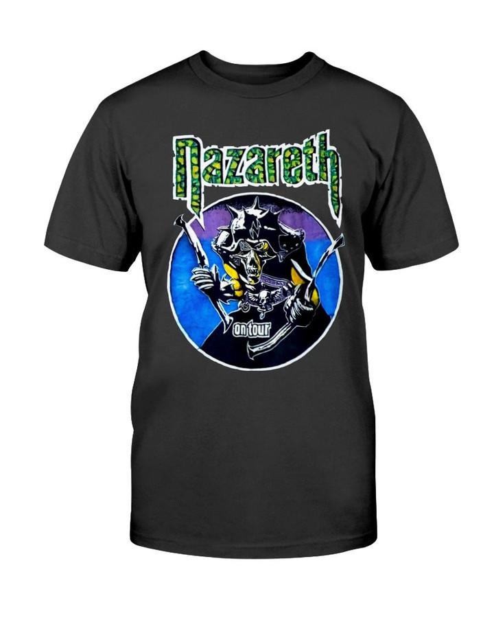 Rare 1979 Vintage Nazareth No Mean City Tour T Shirt 082821