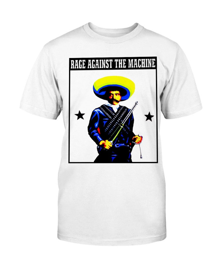 Rage Against The Machine Emiliano Zapata Vintage T Shirt 082321