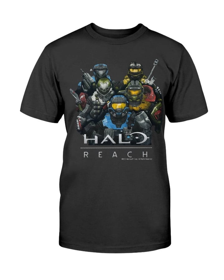 Vintage Halo Reach Gaming Promo T Shirt 082621
