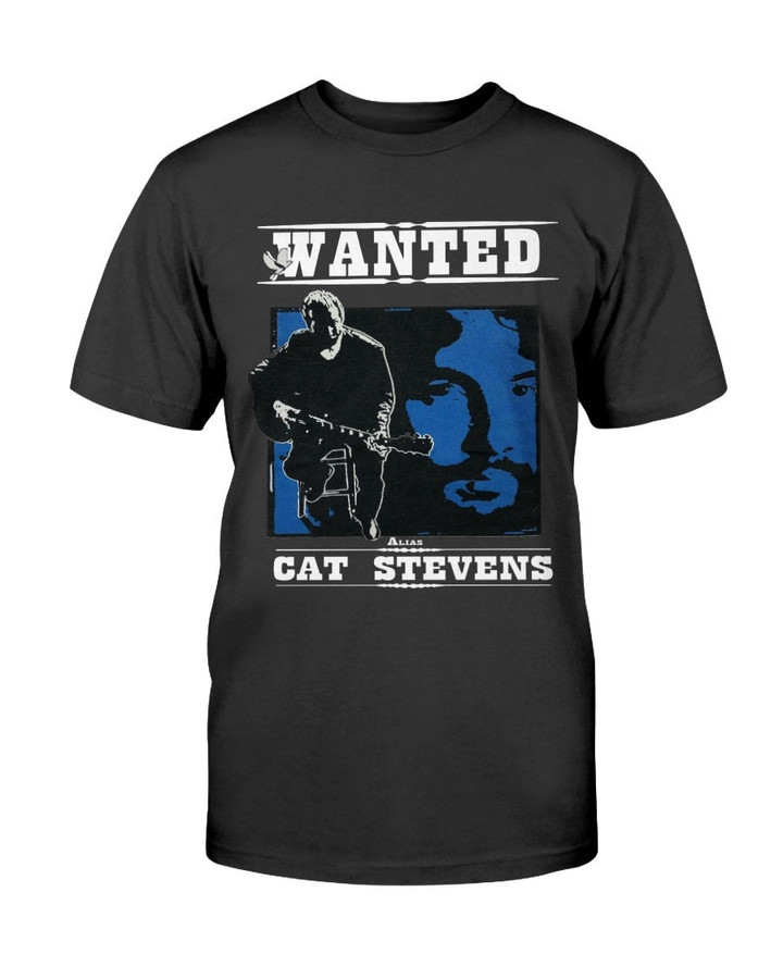 Vintage Cat Stevens Wanted T Shirt 090421
