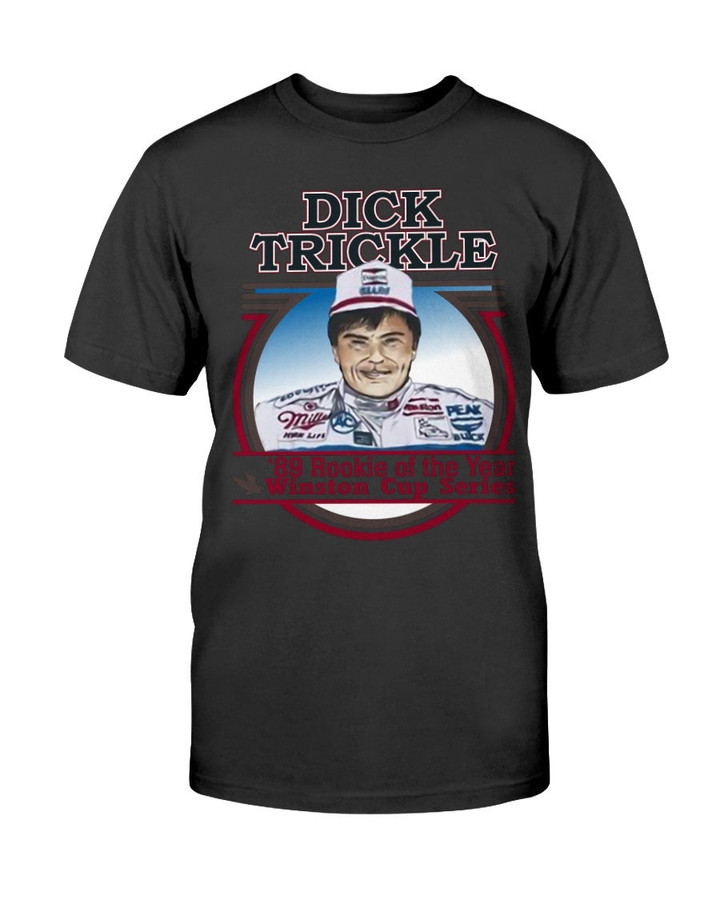1989 Vintage Dick Trickle Rookie Of The Year Nascar Winston Cup Series T Shirt 082821