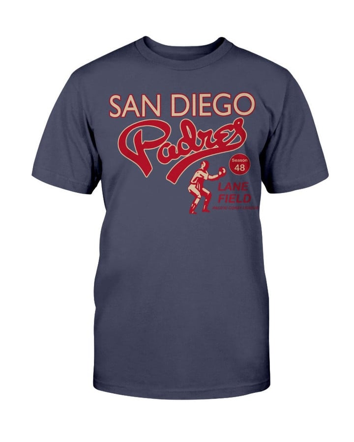 San Diego Padres Pcl 1948 T Shirt 082421