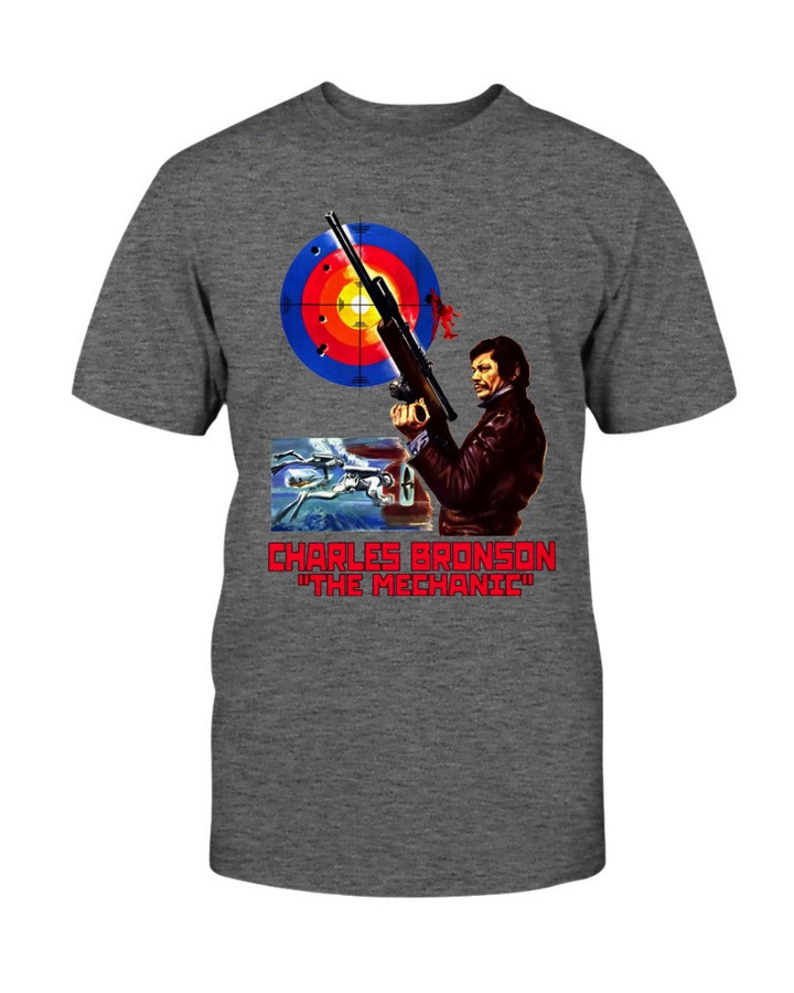 The Mechanic T Shirt Film Poster Charles Bronson Death Wish Cool Gift T Shirt 090621