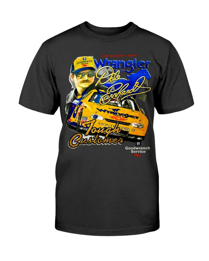Vintage Dale Earnhardt Nascar Tough Customer T Shirt 082121