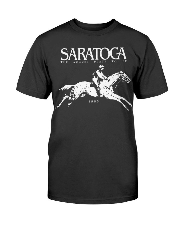 Vintage 1985 Saratoga Track T Shirt 090721