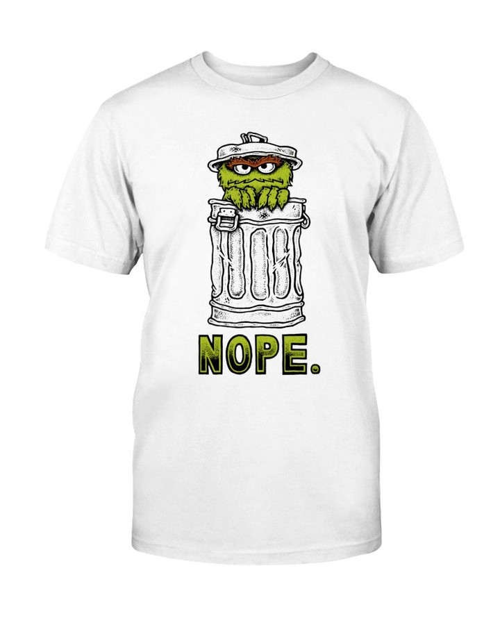 Oscar The Grouch Nope T Shirt 082321