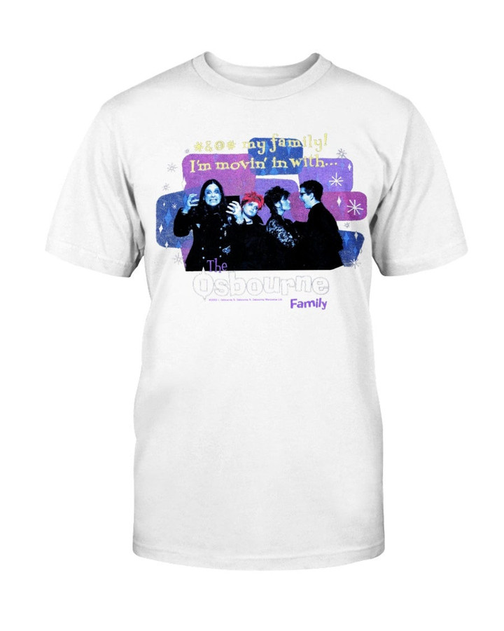 2000S Ozzy Osbourne Family Vintage Moving In With The Osbournes T Shirt 090421