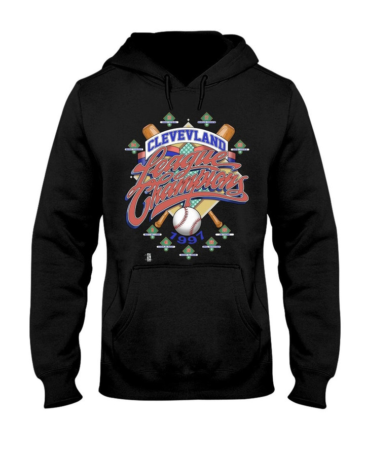Mlb Cleveland Indians League Champions 1997 Hoodie 210911