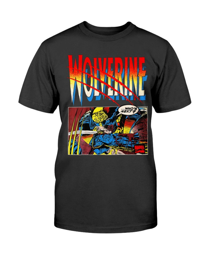 1993 Marvel Comics Wolverine T Shirt 90S T Shirt 083021