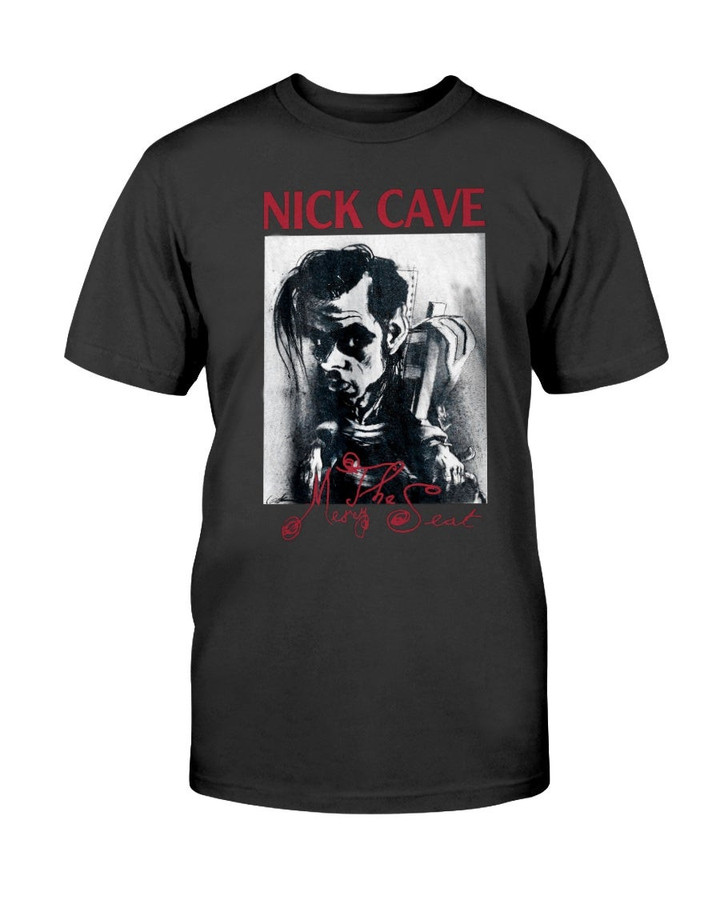 1988 Nick Cave The Mercy Seat Vintage Band Tour Promo T Shirt 090721