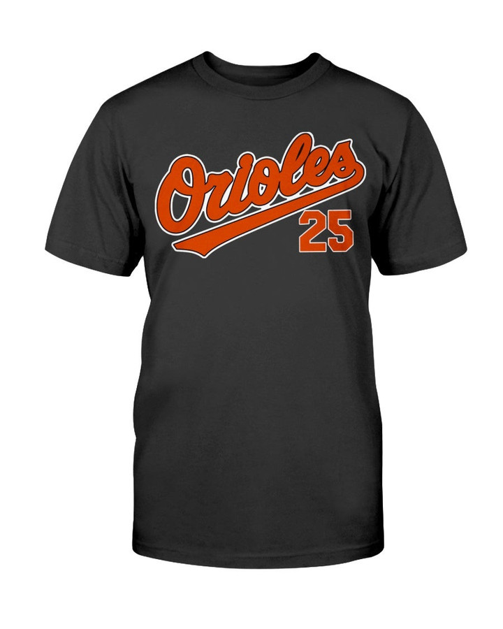 Vintage 1990S Baltimore Orioles Rafael Palmeiro 25 T Shirt 091021