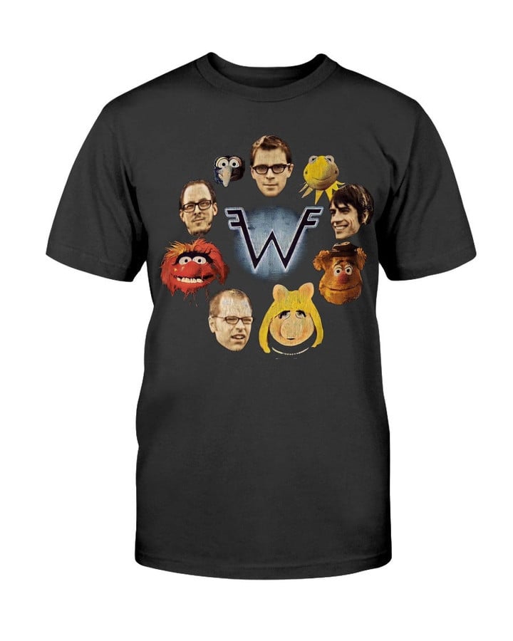 Vintage Weezer 2002 The Muppet Show T Shirt 082721
