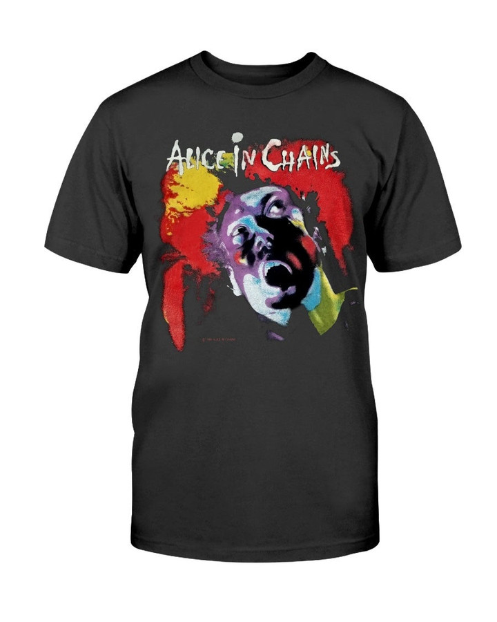 Alice In Chains 1990 Facelift Tour T Shirt 090321