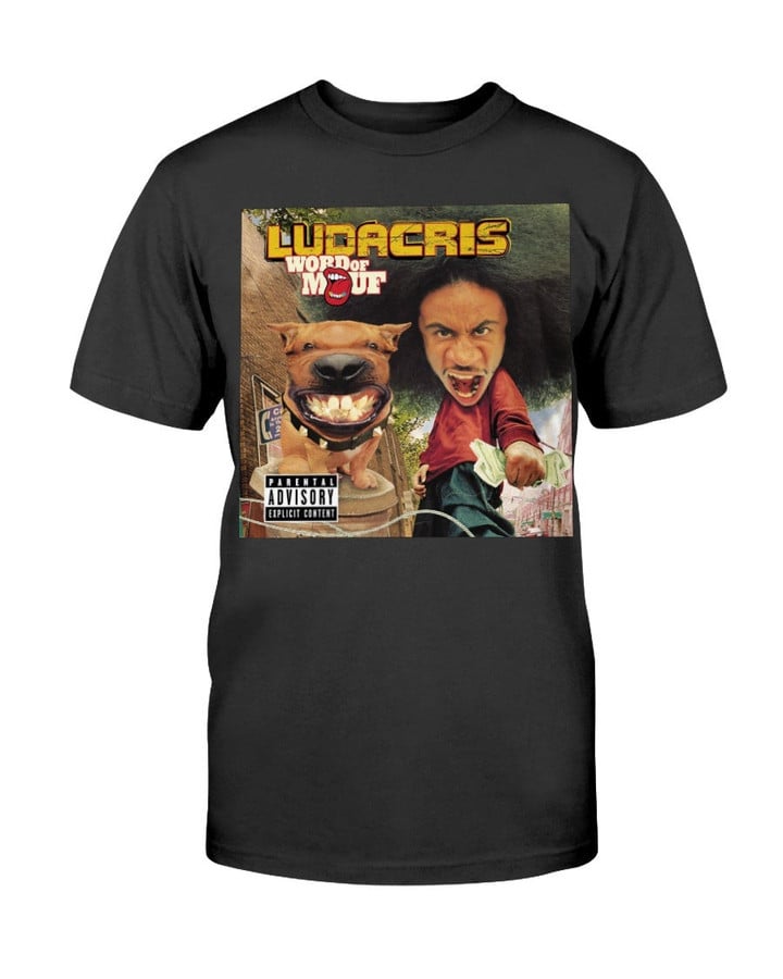 Vintage Ludacris 2001 Move Bi H Word Of Mouf Tour T Shirt 090821