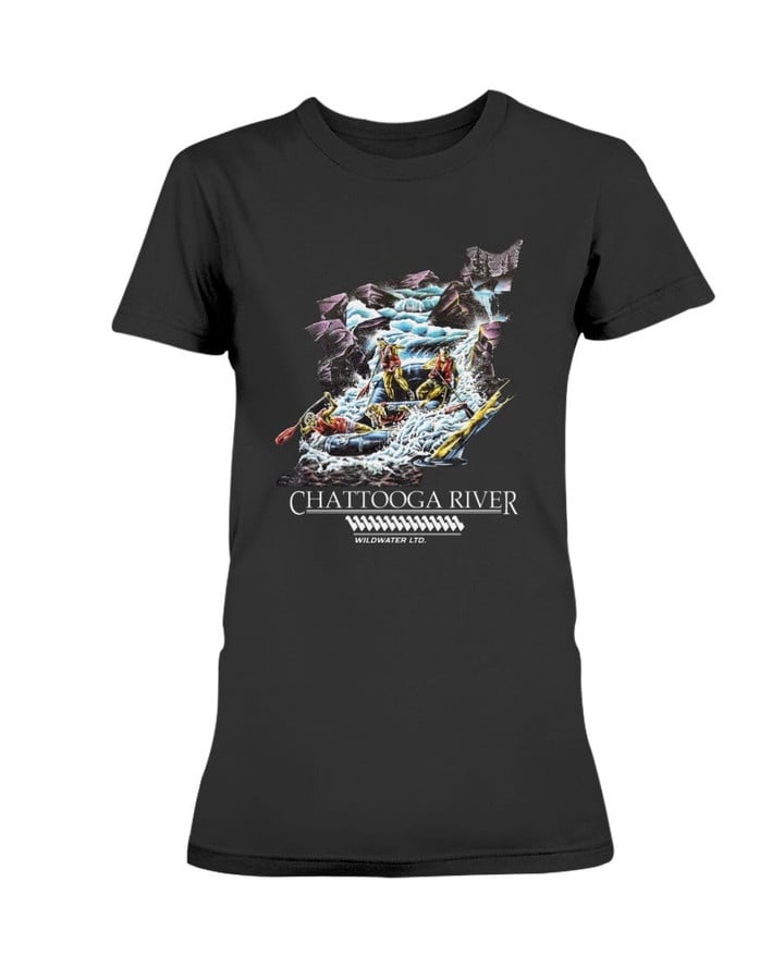 80S Chattooga River Wildwater Ltd Ladies T Shirt 082621