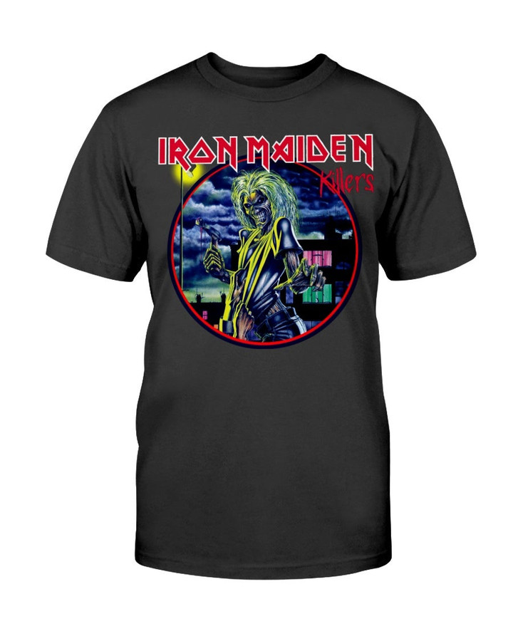 Vintage 1981 Iron Maiden Killers T Shirt 083021