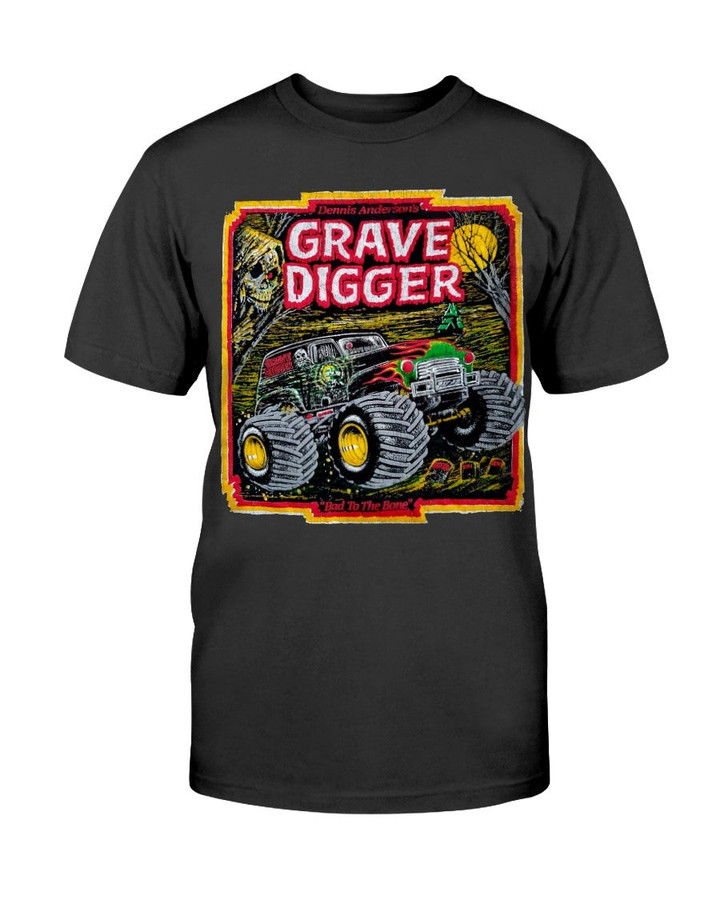 Vintage Grave Digger T Shirt 083021