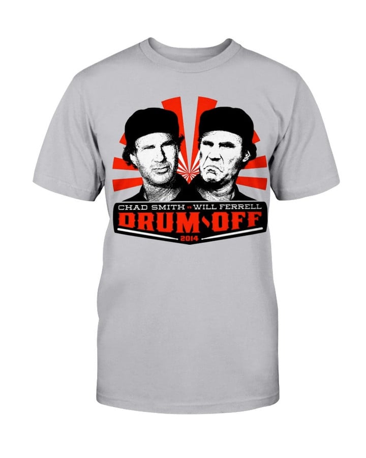 Will Ferrell Vs Chad Smith Drum Off 2014 T Shirt 090721