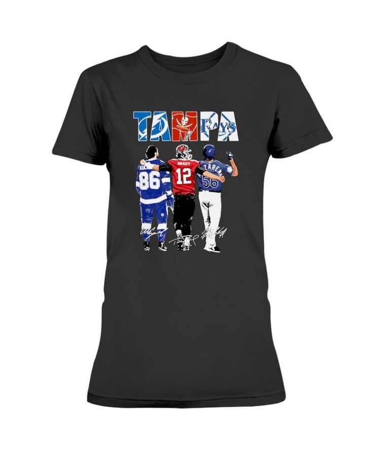 2021 Gift Champion Tampa Bay Buccaneers Nfl Football Team Ladies T Shirt 082221