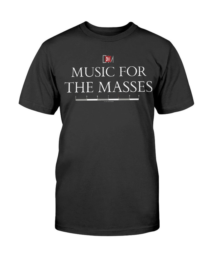 Vtg 1987 Depeche Mode Music For The Masses Concert T Shirt 082321