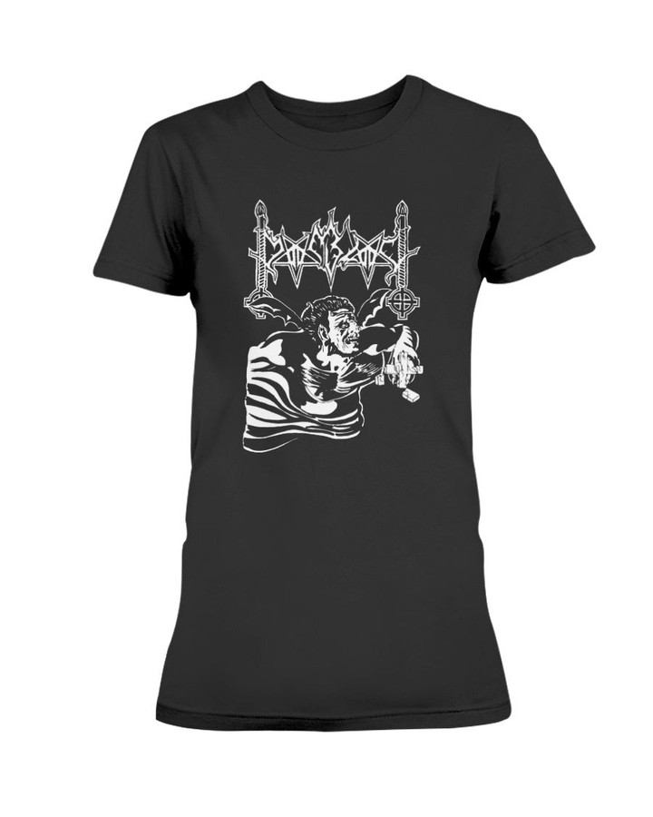 Moonblood Shirt Black Metal T Shirt Mayhem Marduk Darkthrone Satyricon Dark Funeral Dimmu Borgir Burzum Immortal Emperor Bathory Gorgoroth Ladies T Shirt 090421