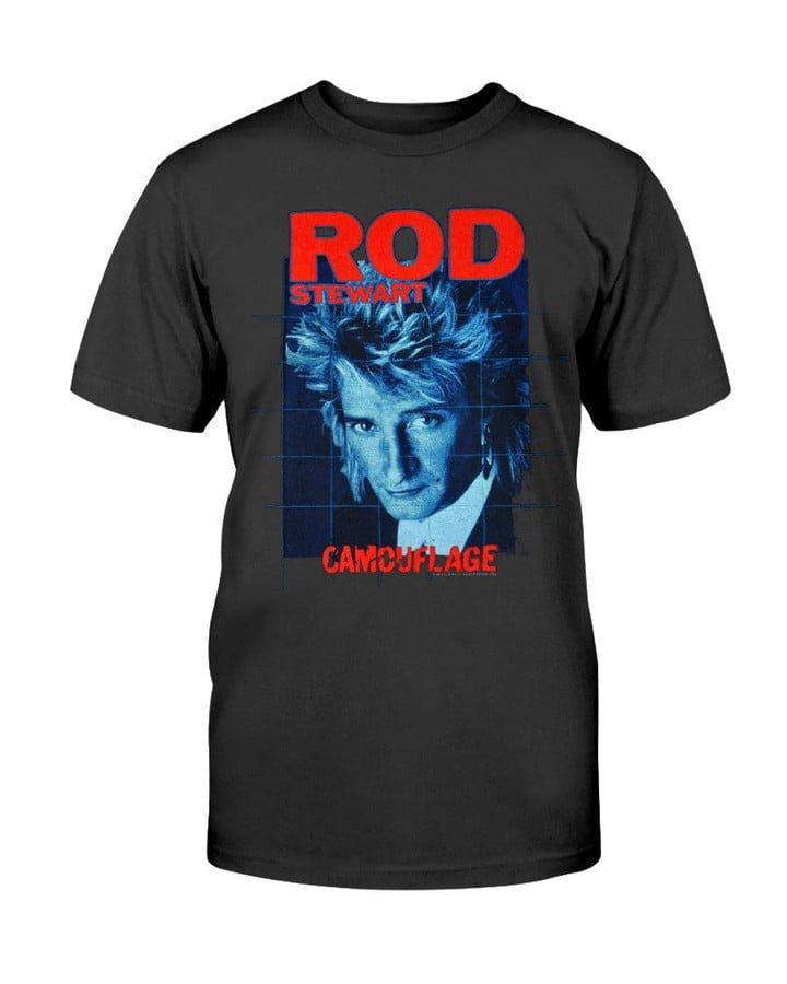 Vtg 80S 1984 Rod Stewart Concert Tour T Shirt 070721