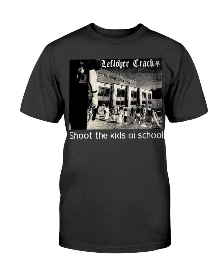 Vtg Leftover Crack Kids At School Punk Rock Metal Band T Shirt 210913