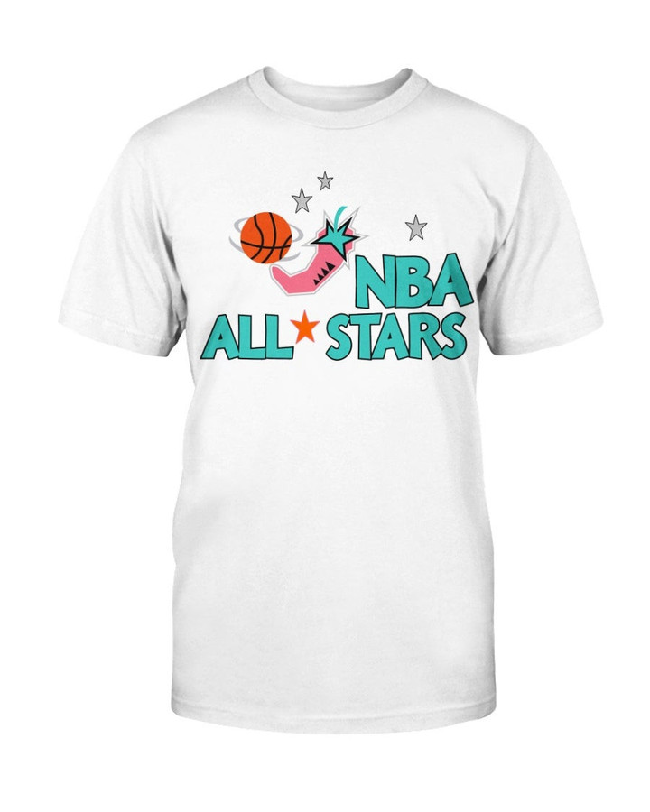 96S Nba All Stars Shirt Basketball Team T Shirt 063021