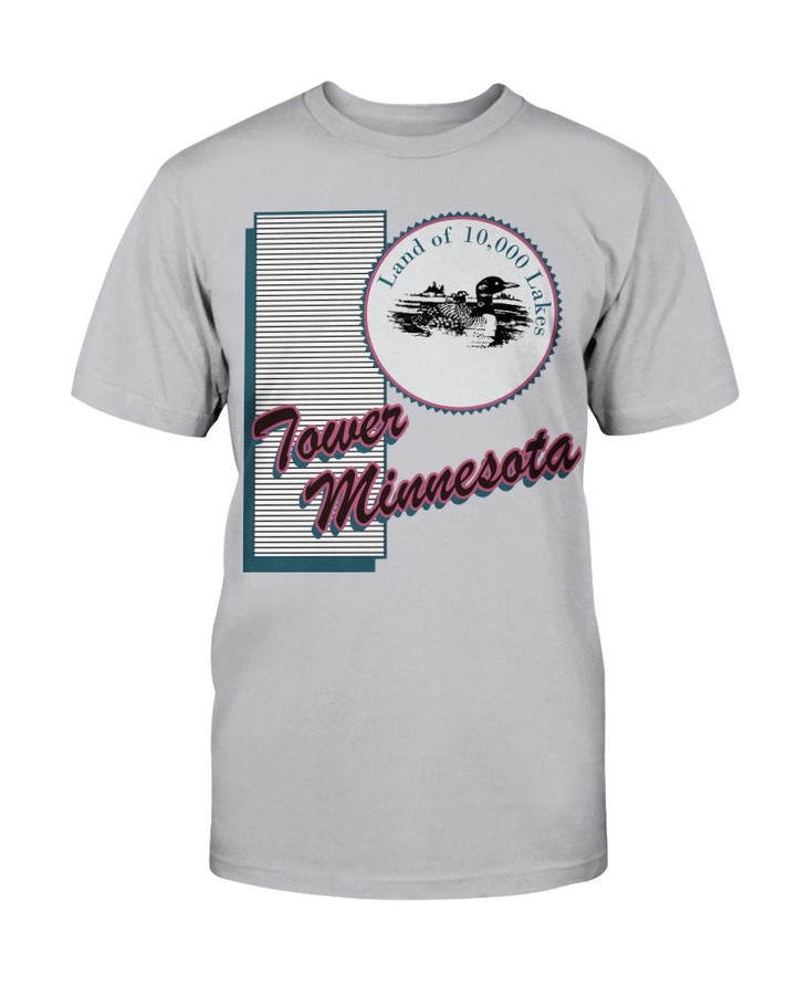 Vintage 90S Tower Minnesota 10000 Lakes Tourist T Shirt 062621