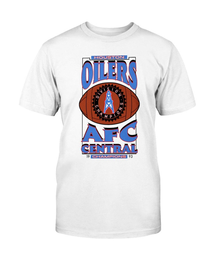 Vintage 1993 Houston Oilers Nfl Football T Shirt 071721