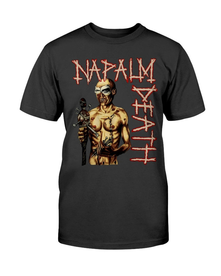 Vintage Napalm Death Band Shirt X Death Metal Grindcore Carcass Cannibal Corpse Death Obituary Slayer Sepultura Venom T Shirt 071521