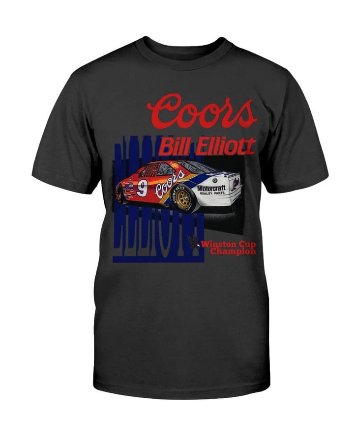 1988 Bill Elliott Winston Cup Champion Coors Vintage T Shirt 062621