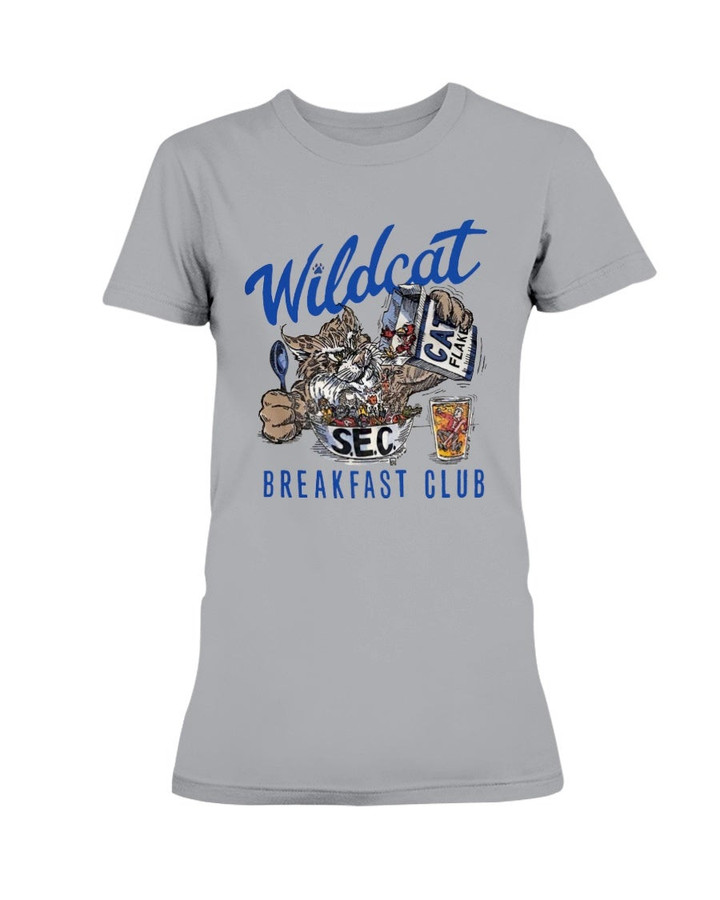 Kentucky Wildcats Breakfast Club Vintage Ladies T Shirt 070321