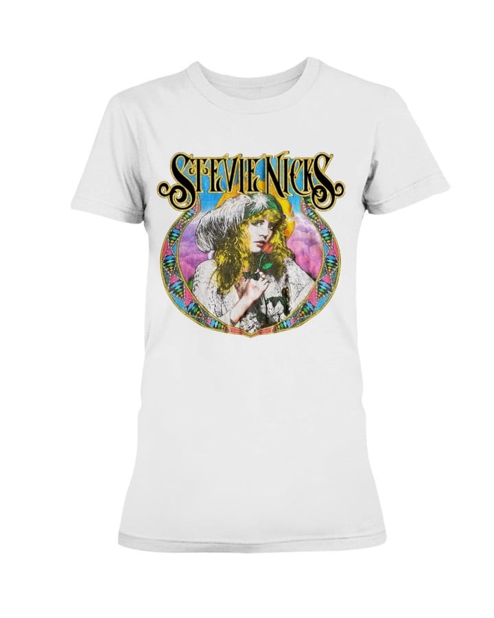 Vintage Stevie Nicks Fleetwood Mac Ladies T Shirt 063021