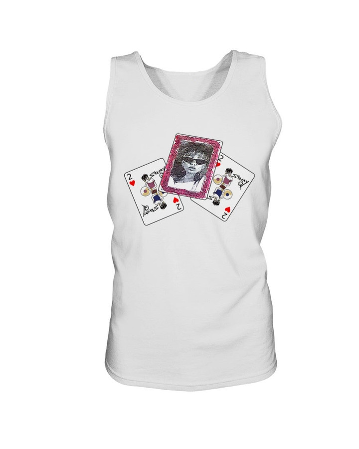 80S Vintage Stacey Q Two Of Hearts Tank 071521