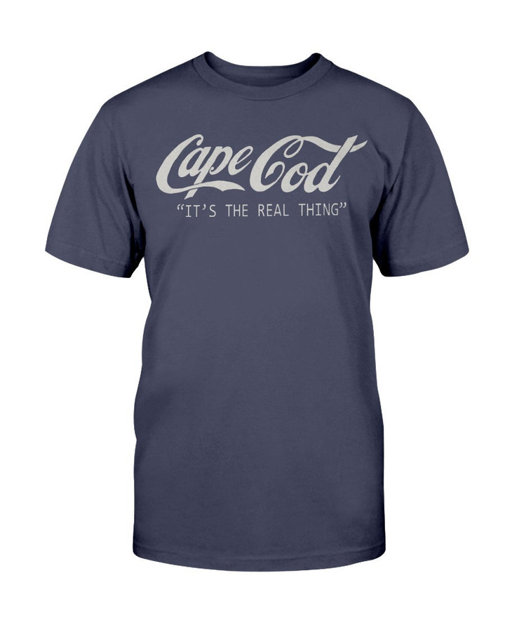 80S Cape Cod ItS The Real Thing Coca Cola Spoof T Shirt 072421