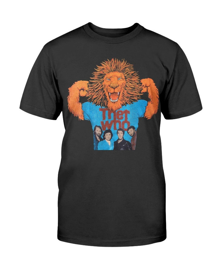 1979 The Who Vintage Rare Concert 70S Tour Rock T Shirt Tee M 1970S Lion Pete Townshend Keith Moon Vtg Shirt 072021