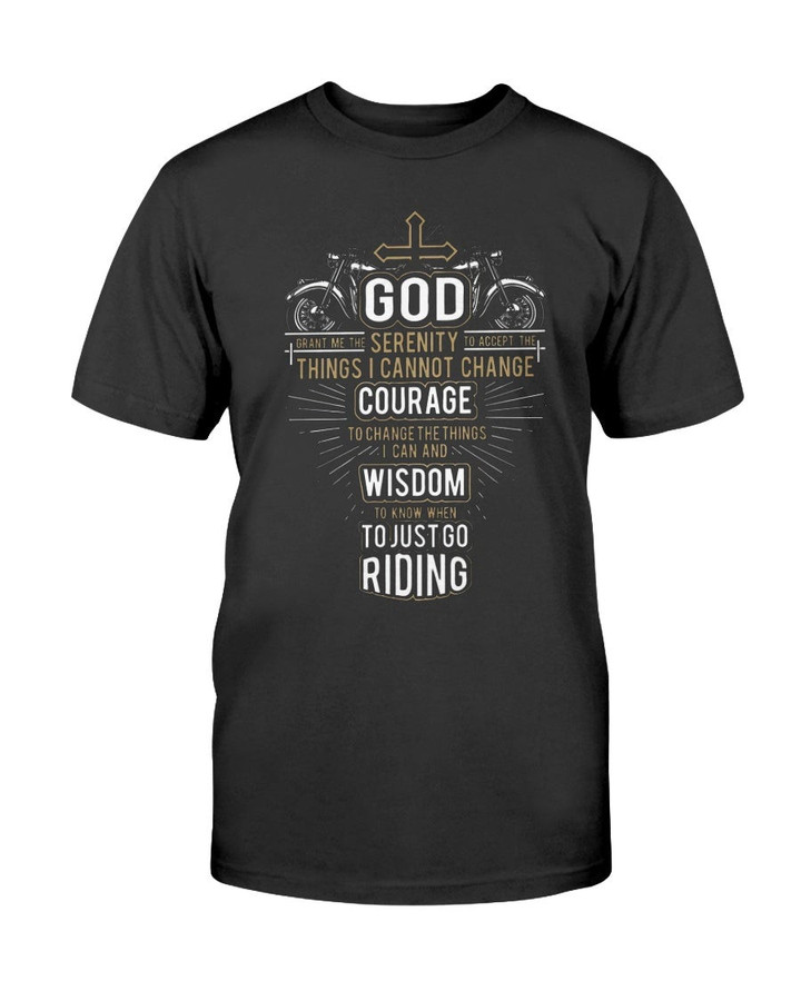 Christian Biker Serenity Prayer T Shirt 071521