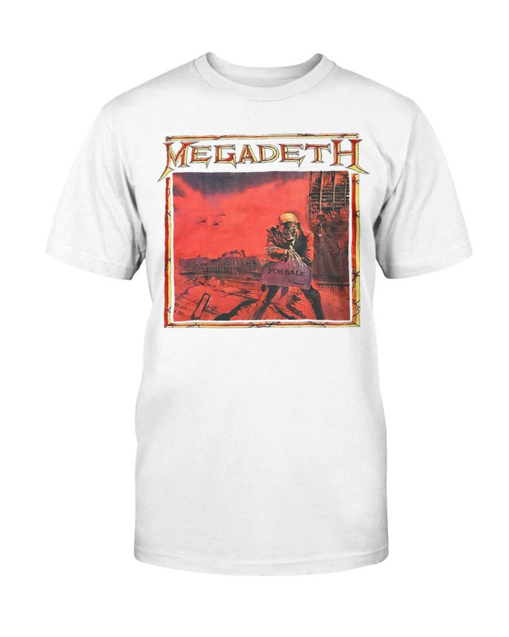 Vintage Megadeth Peace Sells 1986 T Shirt 072021