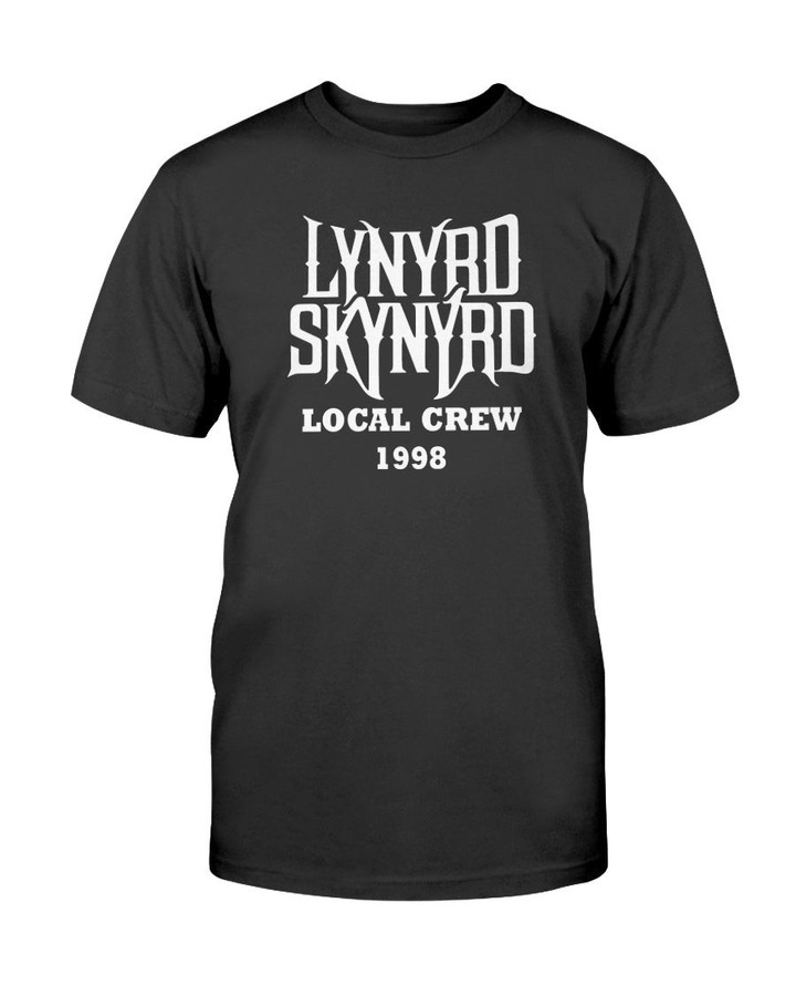 Lynyrd Skynyrd Band T Shirt Rare Crew T Vintage 98 T Shirt 071621