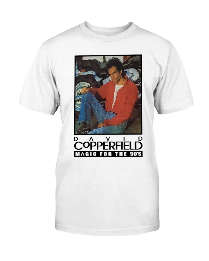 Vintage Vtg 90S David Copperfield Magician Magic T Shirt 071321