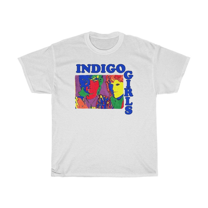 Vintage Indigo Girls 89 Tour Unisex Heavy Cotton Tee 070621