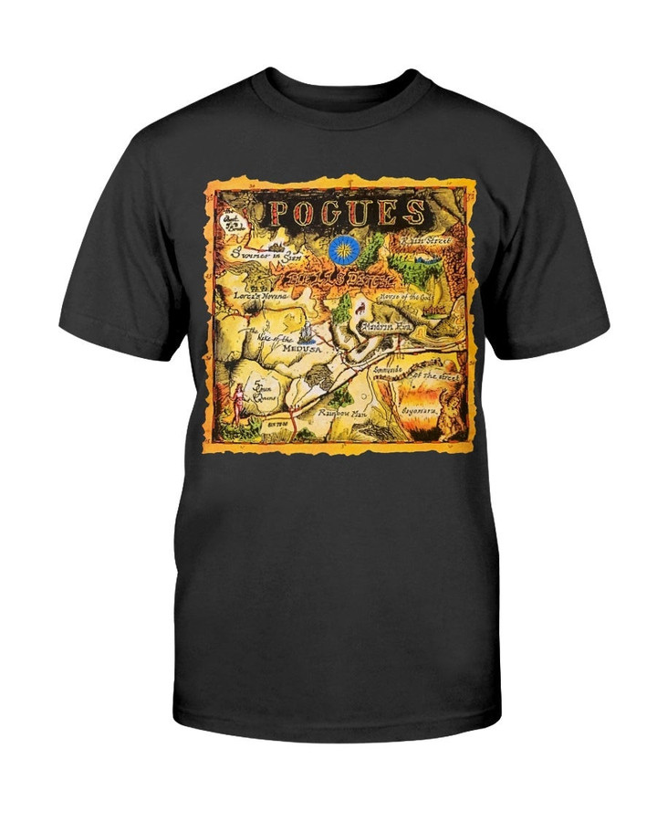 Vintage Pogues Hells Ditch Band T Shirt 063021