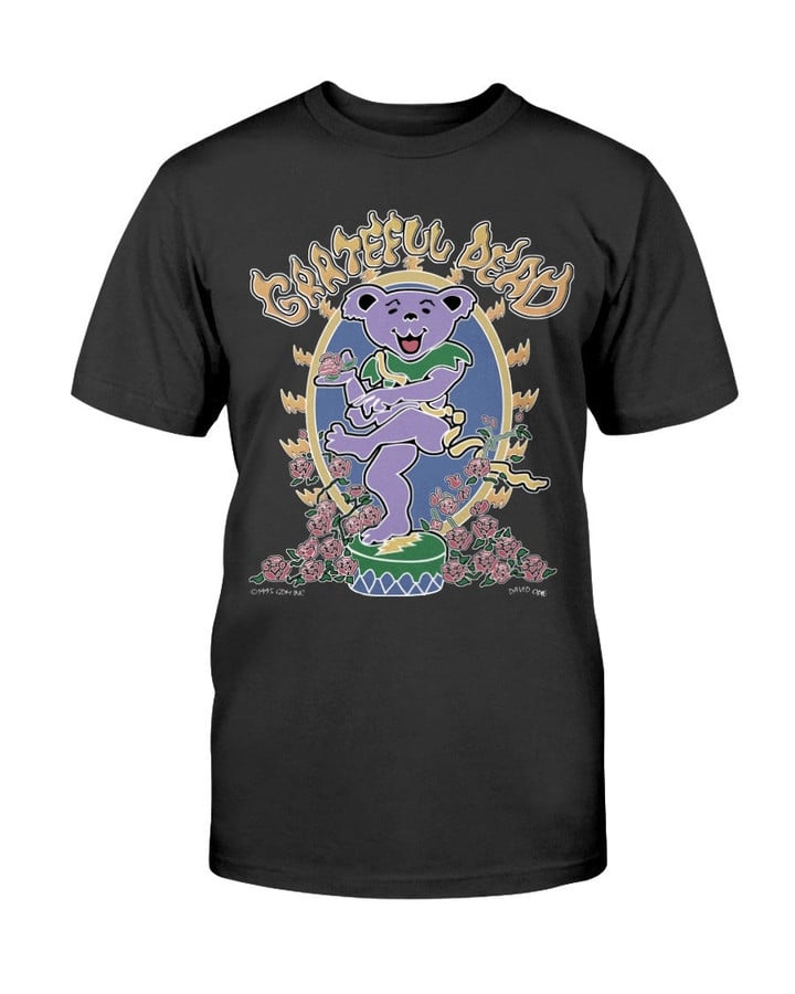 Vintage 1995 Grateful Dead Dancing Bear T Shirt 071921