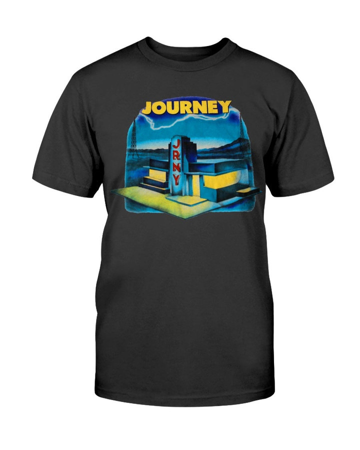 Journey Mint Raised On Radio 1986 T Shirt 071121