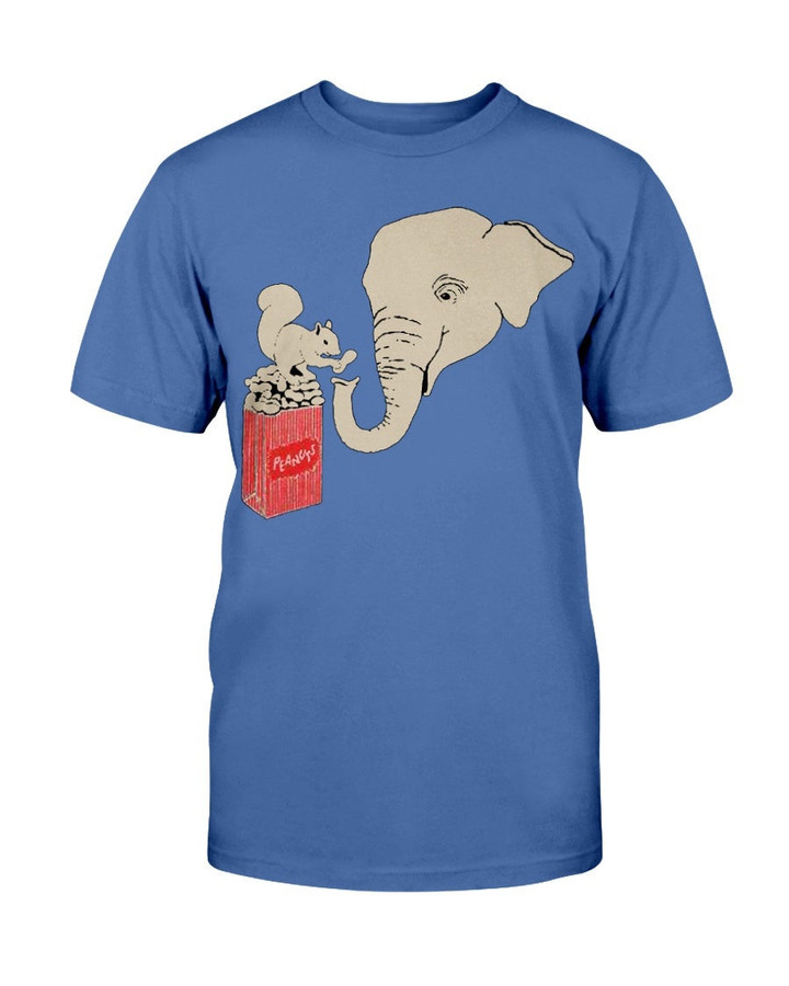 Sale Elephant And Squirrel T Shirt 071021